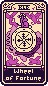 pixel art of tarot card wheel of fortune