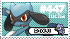 small stamp animated image: Riolo from Pokemon